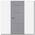 Дверь 98STP Pine Manhattan Grey