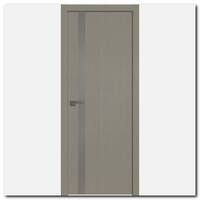Дверь 6ZN Стоун, стекло серебро матлак, кромка ABS в цвет полотна с 4-х сторон