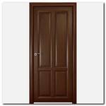 Дверь Оптима-4 Натуральный дуб шоколад, глухая