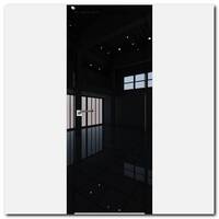 Дверь 1LK Черный Люкс, кромка ABS в цвет полотна с 4х сторон