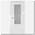 Дверь 2.103L Белый Люкс, стекло гравировка