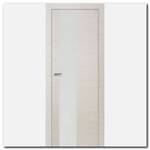 Дверь 5Z Эш Вайт Кроскут ст. белый лак, матовая алюминиевая кромка с 4х сторон