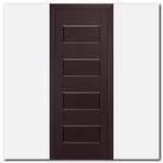 Дверь 45U Темно-коричневый матовый
